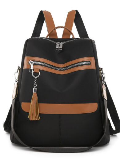 Fashionable Large Capacity Oxford Cloth Wear-resistant Women's Casual Backpack - Image 6