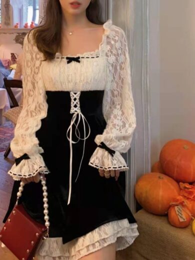 Trendy And Beautiful Dresses For Women In Autumn And Winter For Small People - Image 4