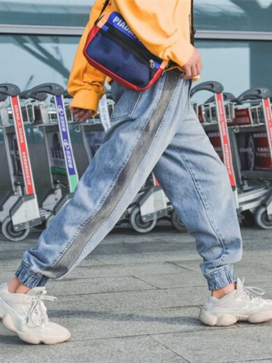 Panelled jeans - Image 8