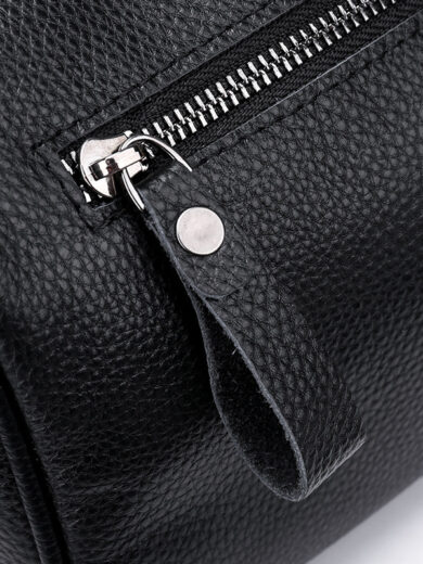 One-shoulder Crossbody Leather Large Capacity Bag - Image 3