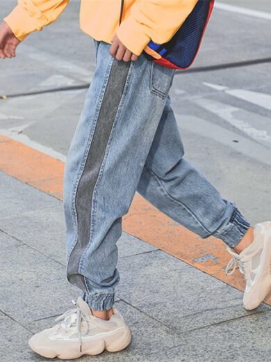 Panelled jeans - Image 7