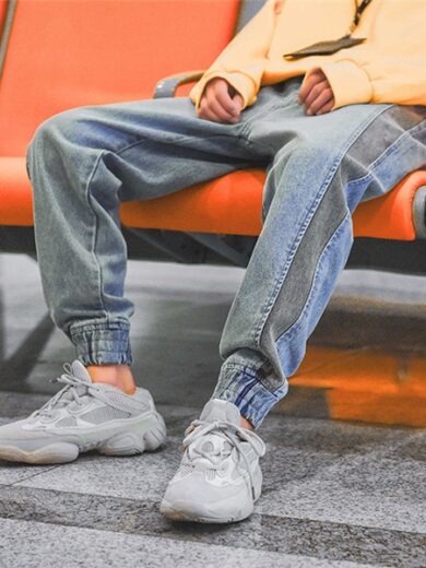 Panelled jeans - Image 10