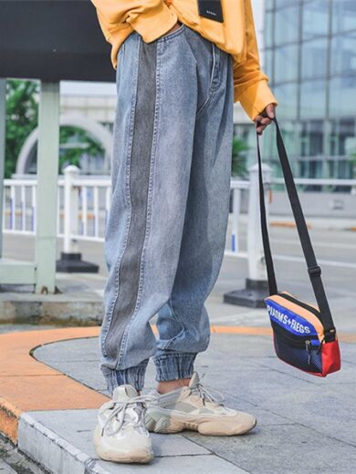 Panelled jeans - Image 6