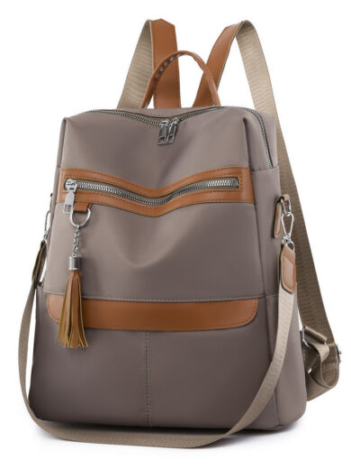 Fashionable Large Capacity Oxford Cloth Wear-resistant Women's Casual Backpack - Image 4