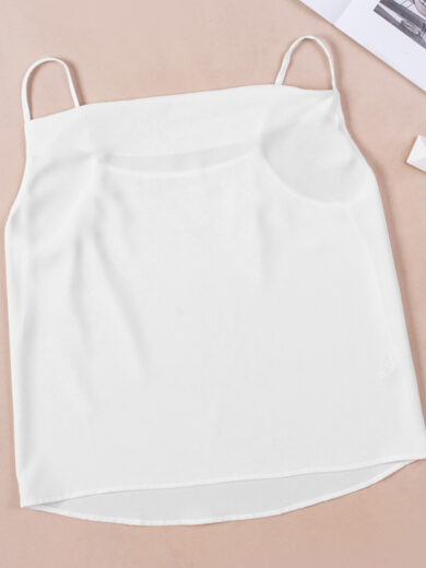 Top Loose V-neck Chiffon Tank Top Women - Image 6