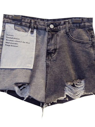 Plus Size Women's Denim Shorts For Women - Image 3