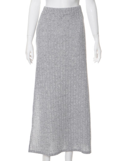 Slit Long Sheath Skirt Women's High Elastic - Image 5