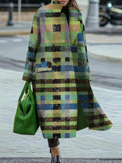 Loose Winter And Autumn Women's Woolen Coat - Image 6