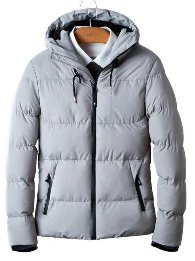 Casual Versatile Cotton Coat Men - Image 3