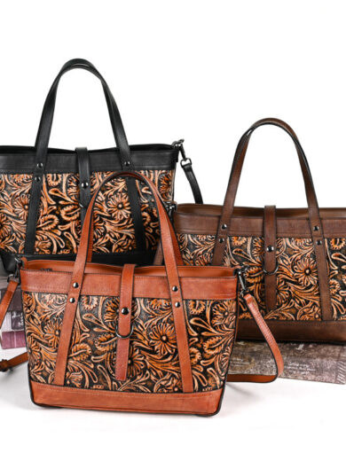 First Layer Cowhide Skeleton-skin Hand Carved Bag - Image 8