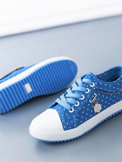 Canvas Shoes Women Korean Style Low-top Casual Shoes Flat Bottom Shoes Women - Image 4
